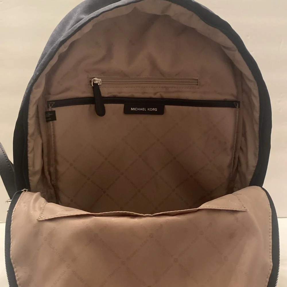 Michael Kors Navy Blue Backpack